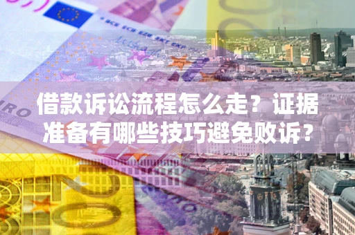 济南借款诉讼流程怎么走？证据准备有哪些技巧避免败诉？