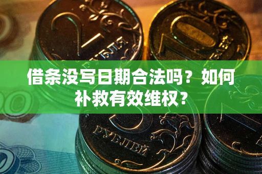 济南借条没写日期合法吗？如何补救有效维权？