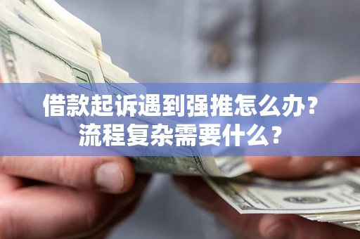 济南借款起诉遇到强推怎么办？流程复杂需要什么？