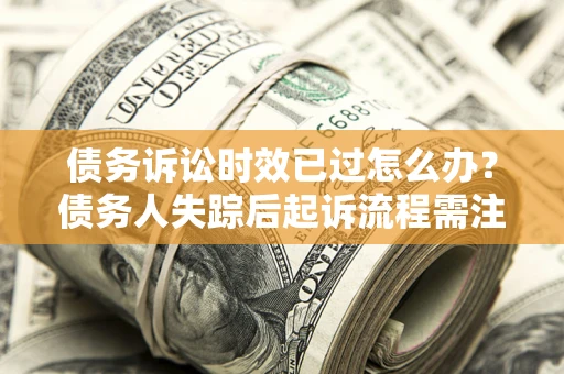 济南债务诉讼时效已过怎么办？债务人失踪后起诉流程需注意什么？
