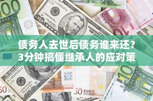 济南债务人去世后债务谁来还？3分钟搞懂继承人的应对策略