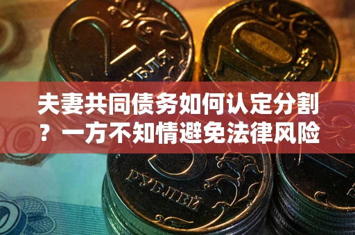 济南夫妻共同债务如何认定分割？一方不知情避免法律风险必看！